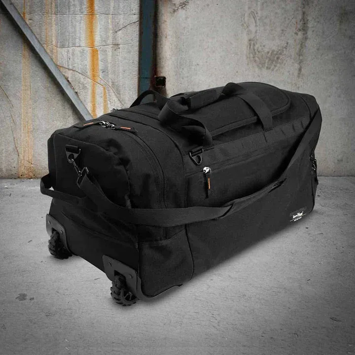 Rugged Extreme - RXES05C218WBK 80cm Wheeled 90L Gear bag - Black