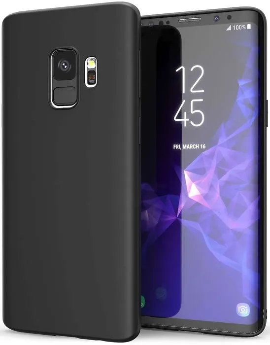 Samsung Galaxy S9 Gel Cover - Black