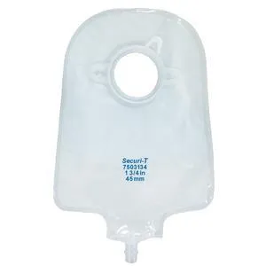 Securi-T USA 10" Urinary Pouch Transparent (includes 10 caps)