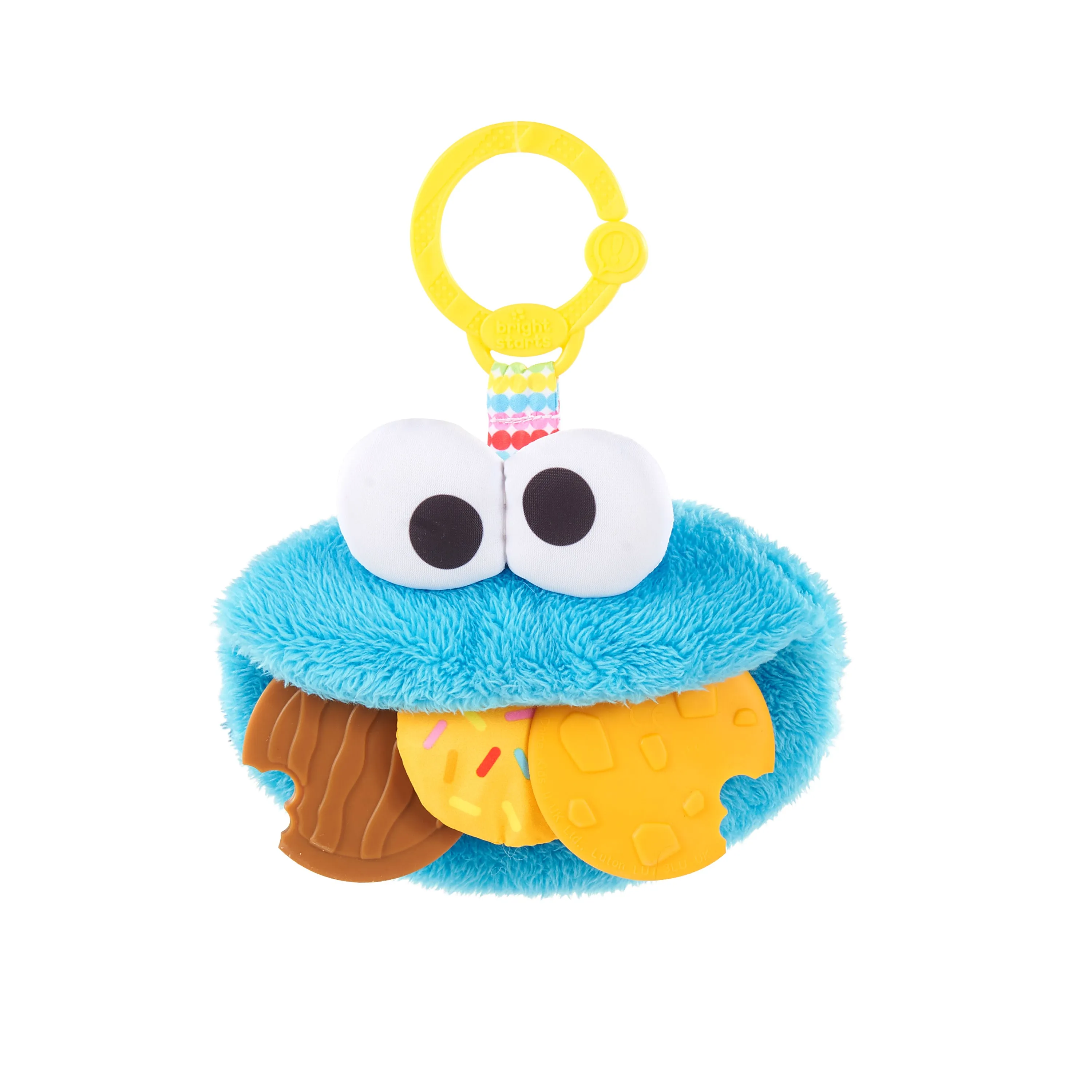 Sesame Street Cookie Mania Teether On-the-Go Take-Along Toy