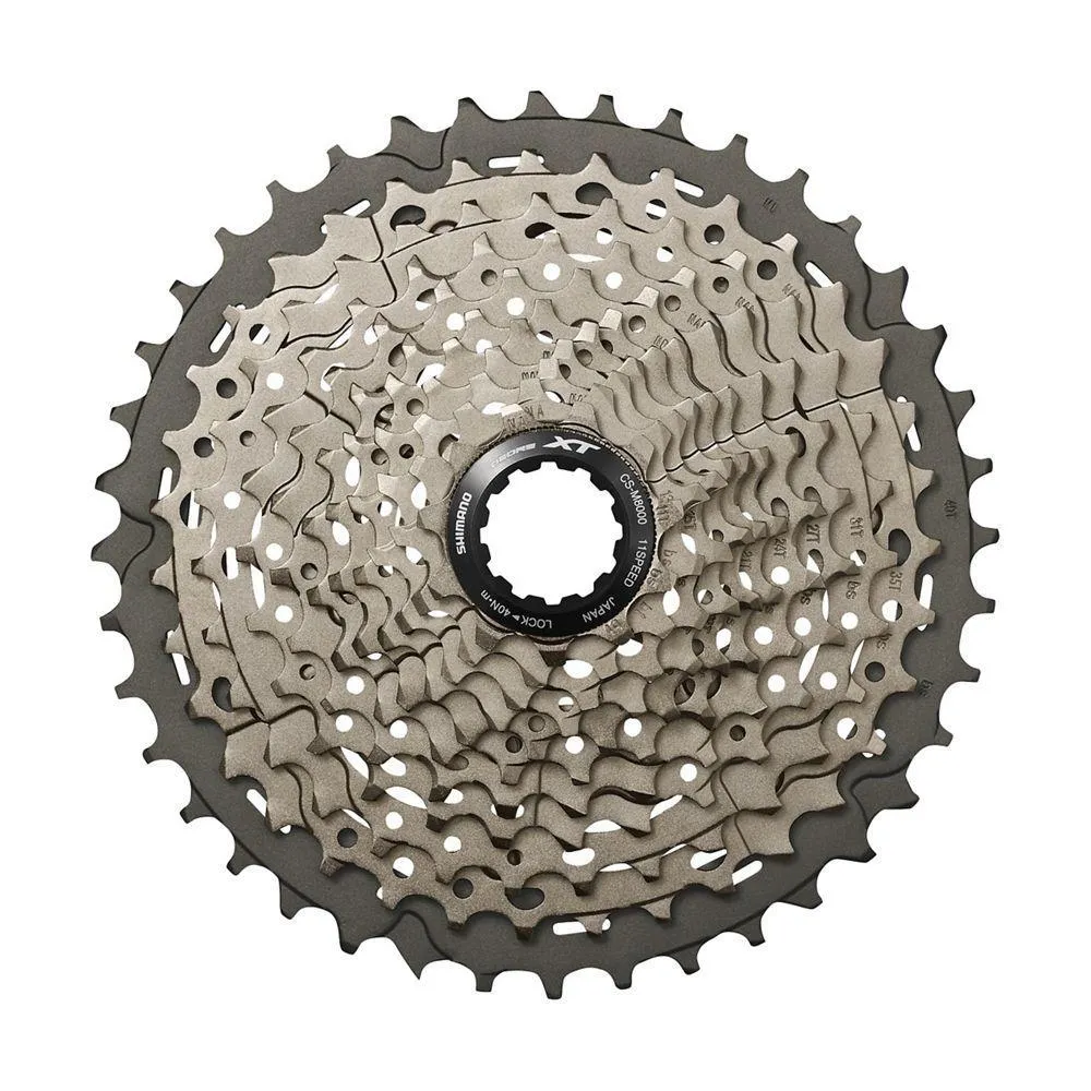 Shimano DEORE-XT CS-M8000 11-Speed Cassette 11-46T Gray