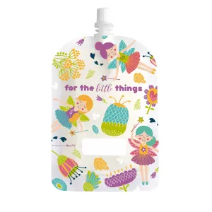 Sinchies 150ml reusable Food Pouch - Fairies 10 pk