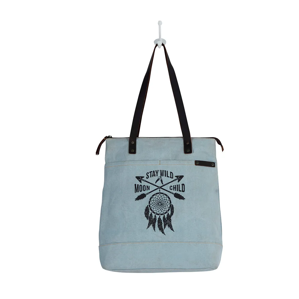 Stay Wild Moon Child Tote Bag