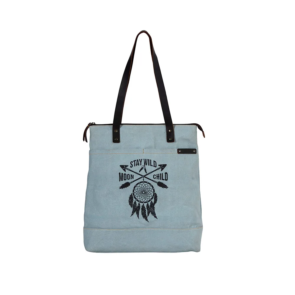 Stay Wild Moon Child Tote Bag