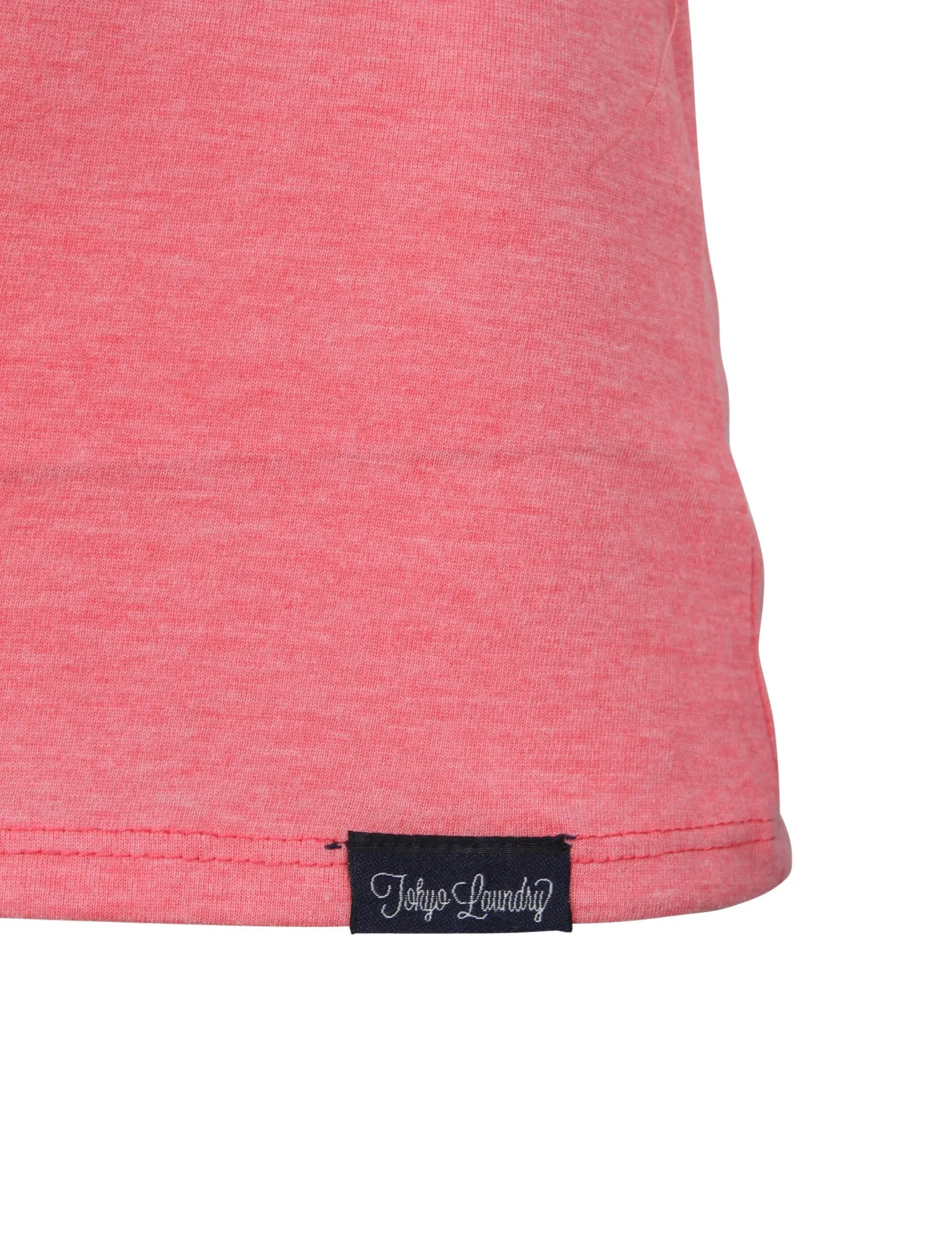 Suri Motif T-Shirt in Coral Marl - Tokyo Laundry