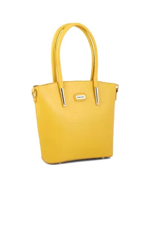 Trapeze Shoulder Bags B15036-Yellow