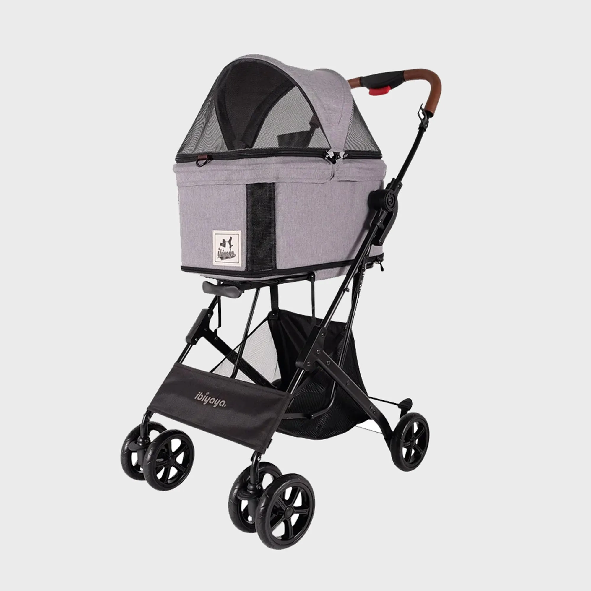 Travois Tri-fold Pet Travel System - Grey