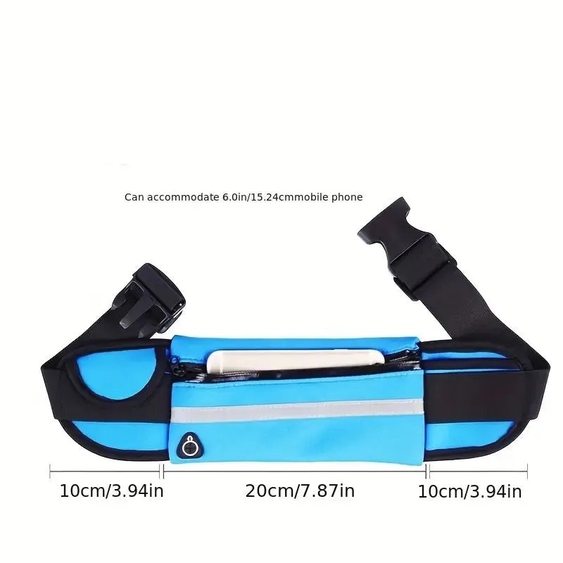 Unisex Sports Fanny Pack: Perfect for Running, Waist Bag, Belt Phone, and Water Hydration