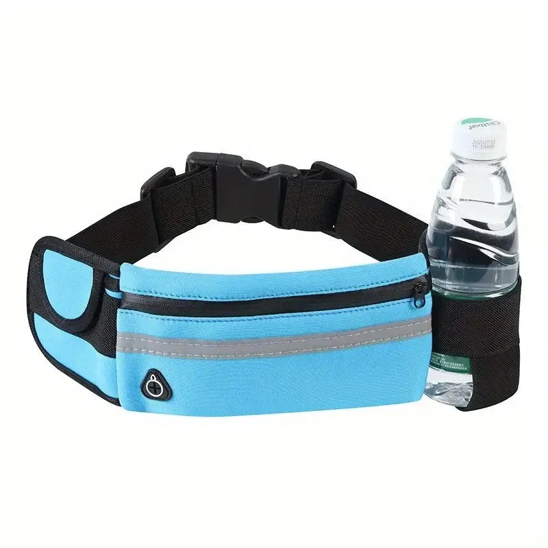 Unisex Sports Fanny Pack: Perfect for Running, Waist Bag, Belt Phone, and Water Hydration