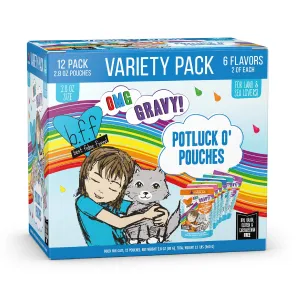 Weruva OMG Pouch Variety Pack Potluck O' Pouches