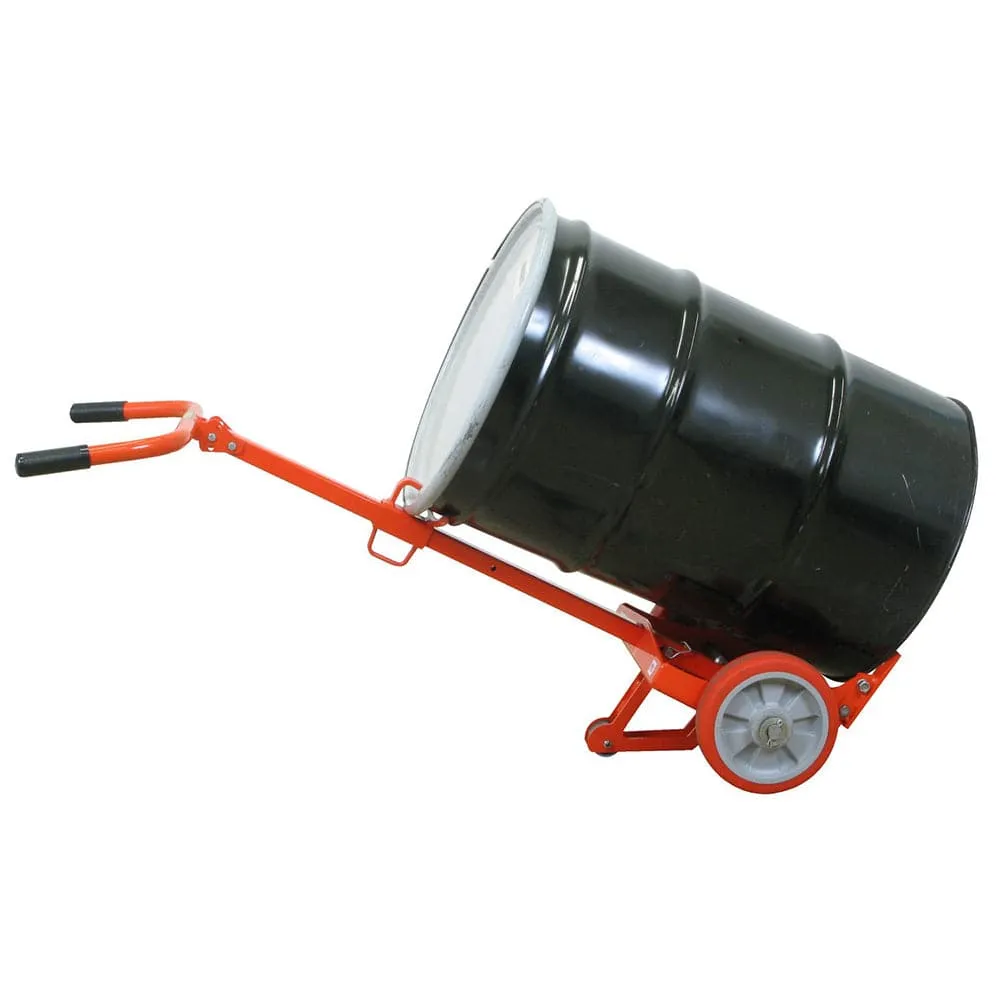 Wesco Knock Down Drum Truck - Steel Drums, 1000 lbs Capacity