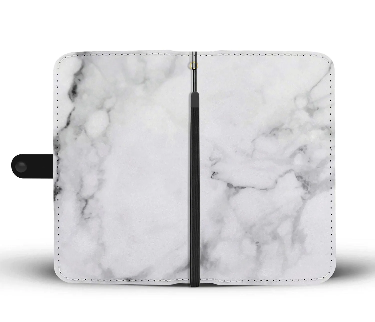 White Marble Phone Wallet Case