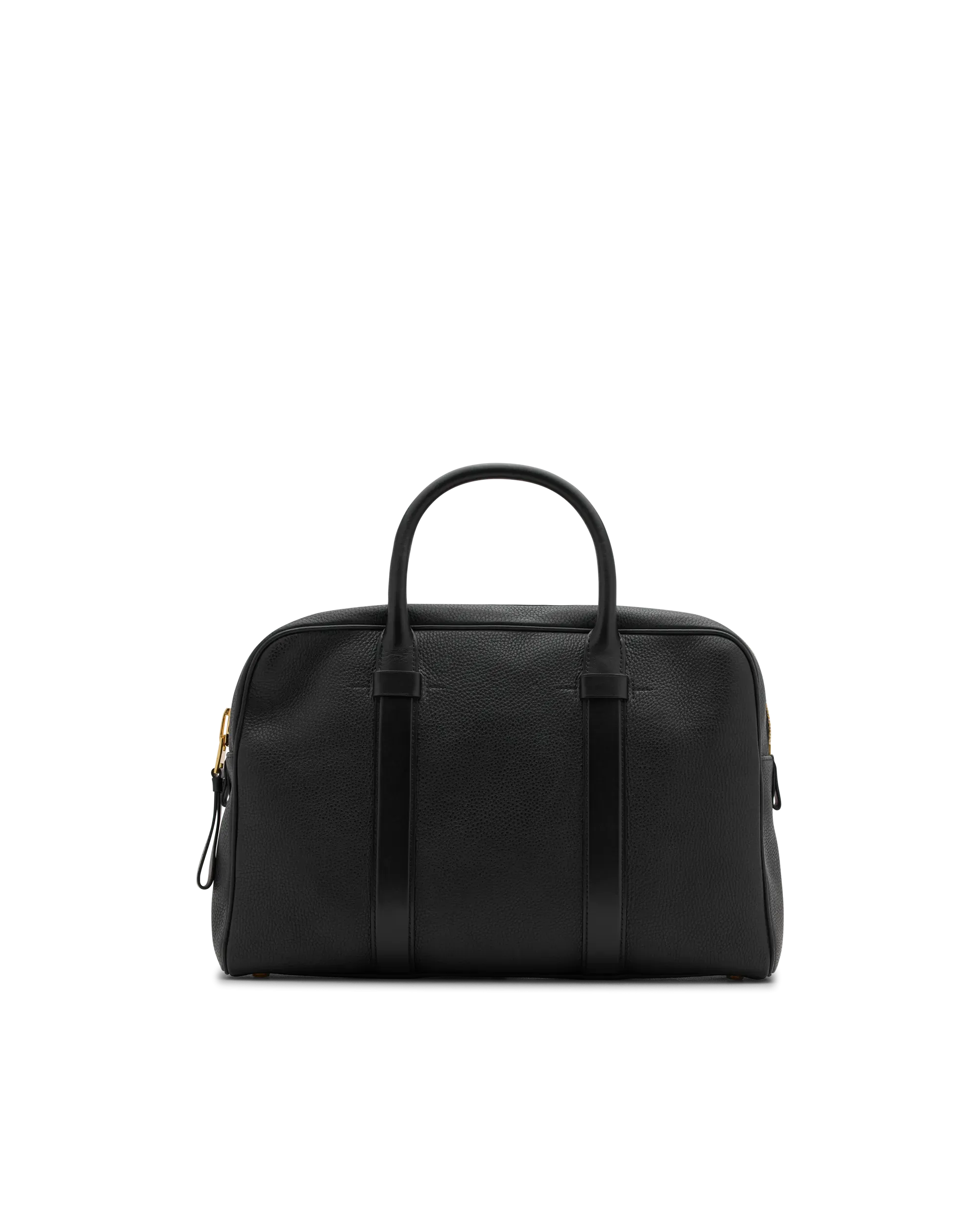 Wide Buckley Leather Briefcase