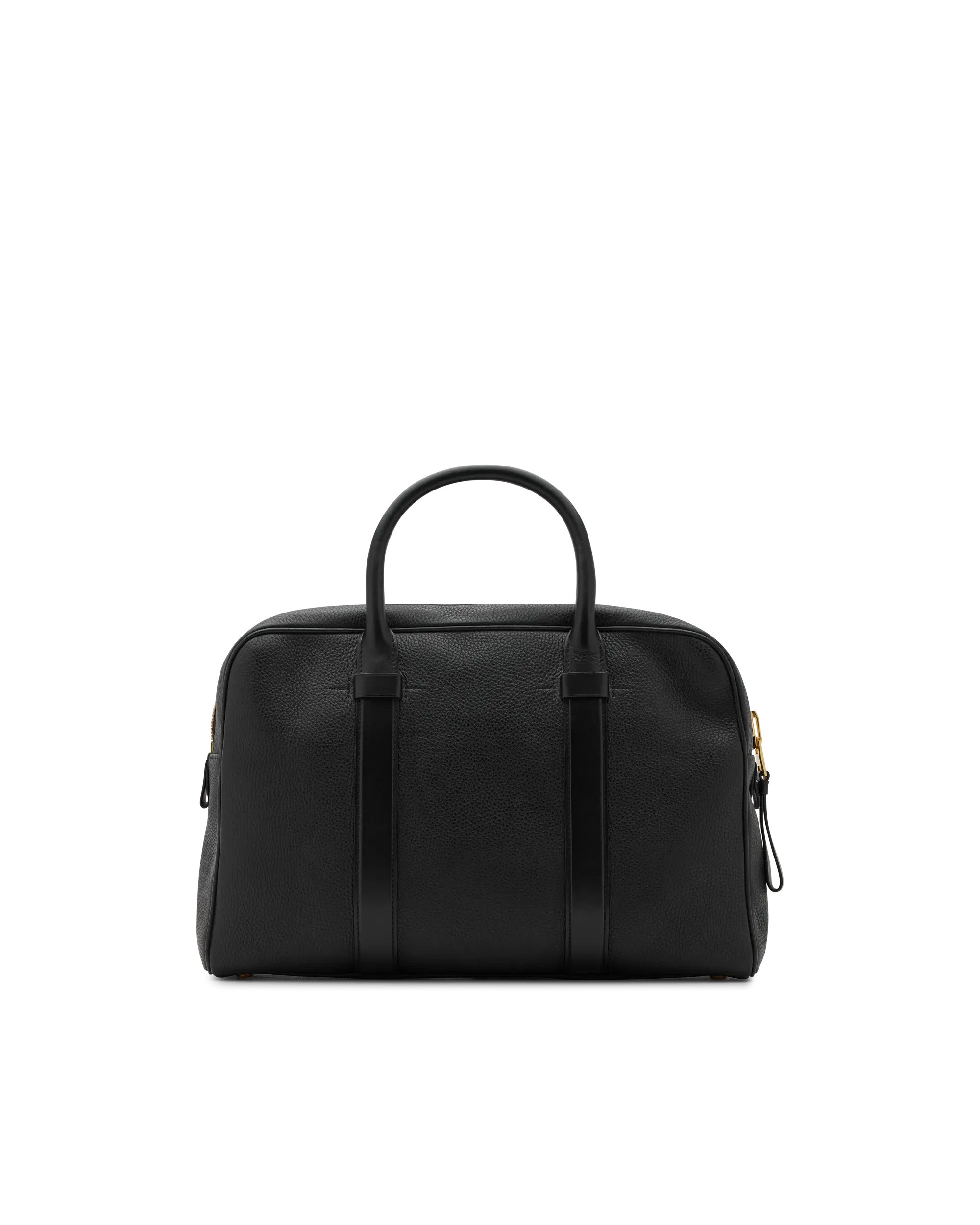 Wide Buckley Leather Briefcase