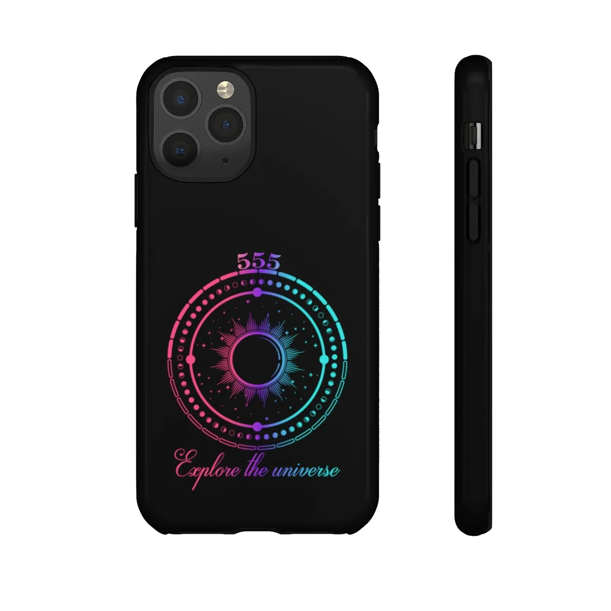 Yoga Spiritual Meditation Phone Cases – Change 555 Angel Number