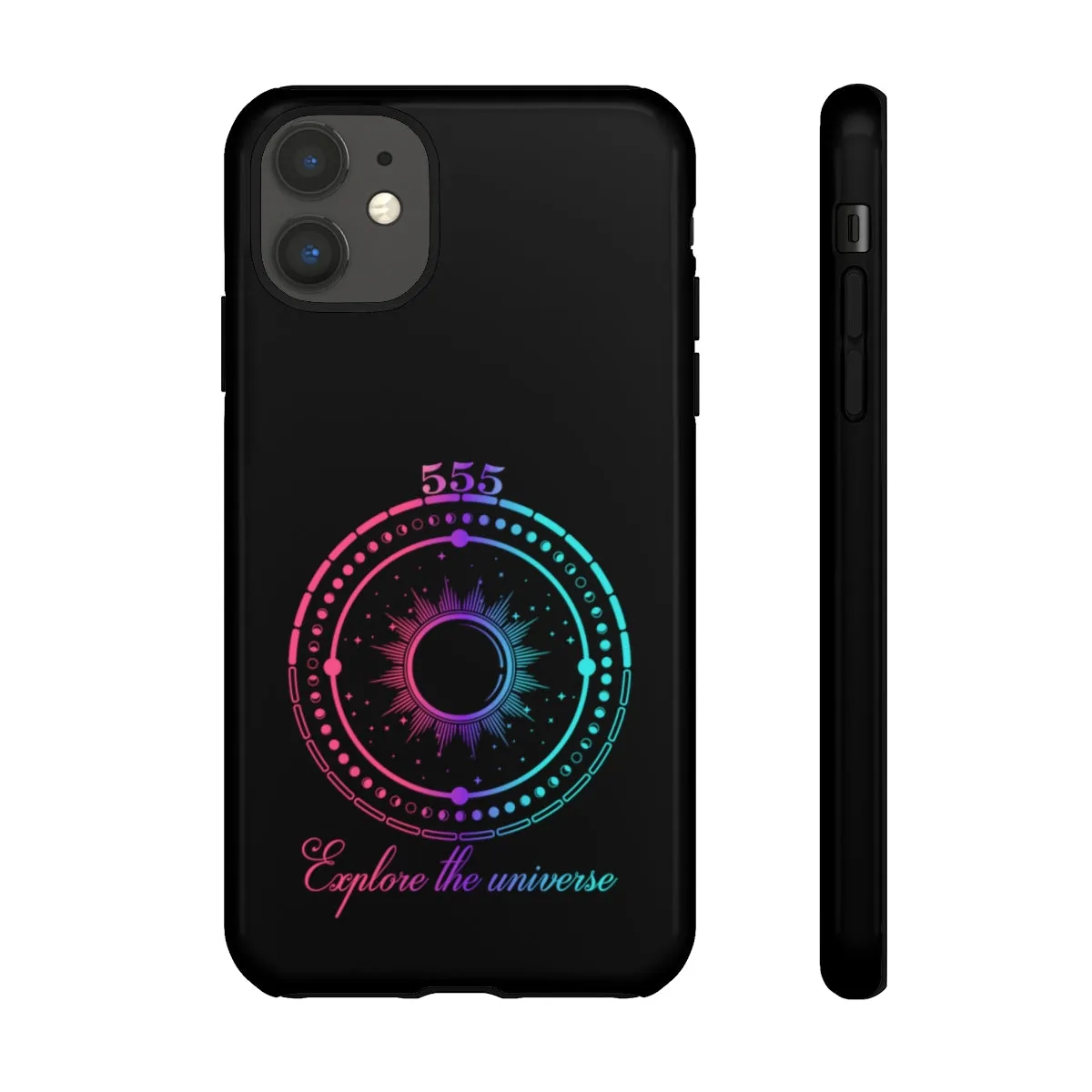 Yoga Spiritual Meditation Phone Cases – Change 555 Angel Number