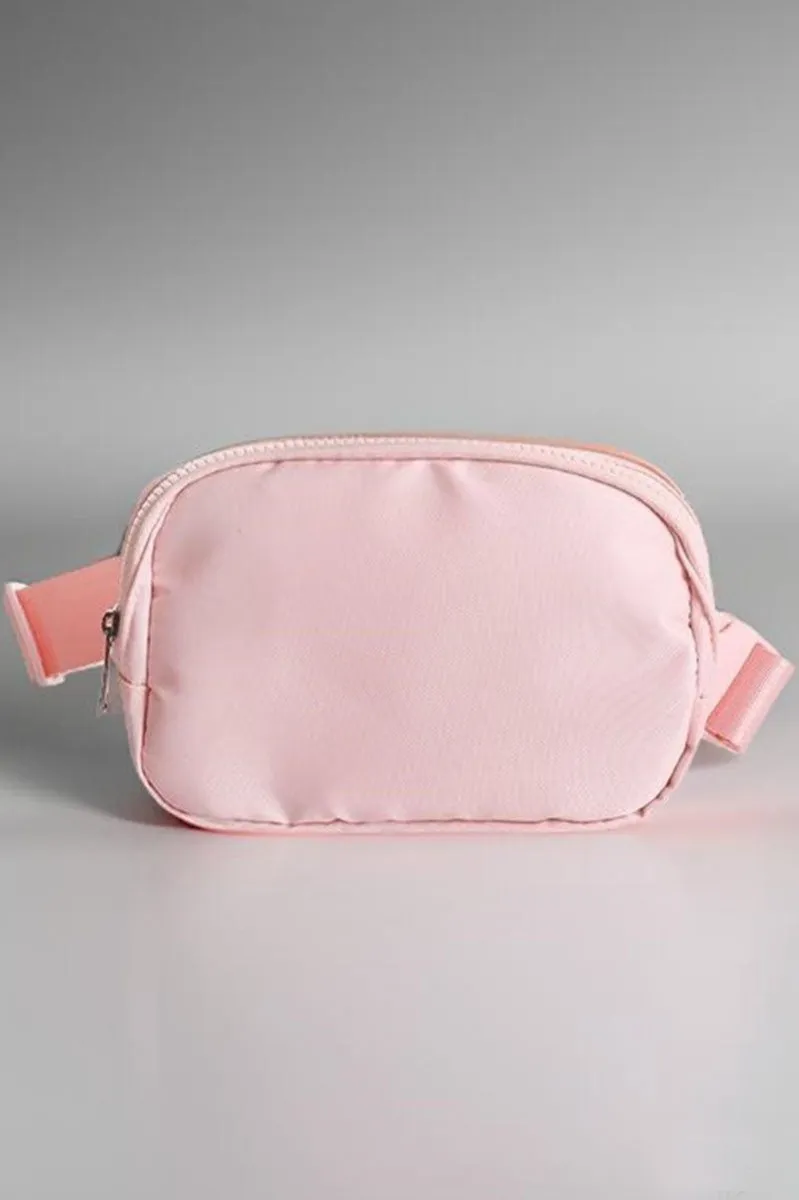 Zenana Everyday Adventure Pink Belt Bag